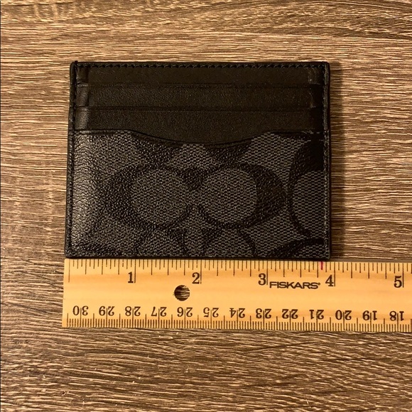 Authentic COACH cardholder (back signature canvas) - Picture 3 of 4